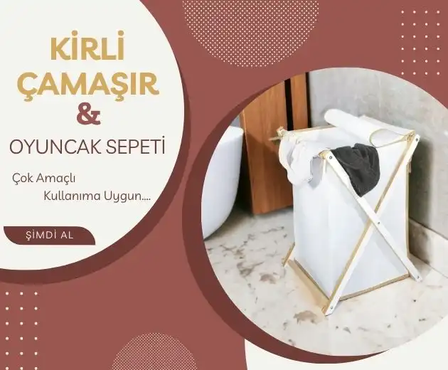 Çamaşır sepeti-oyuncak sepeti