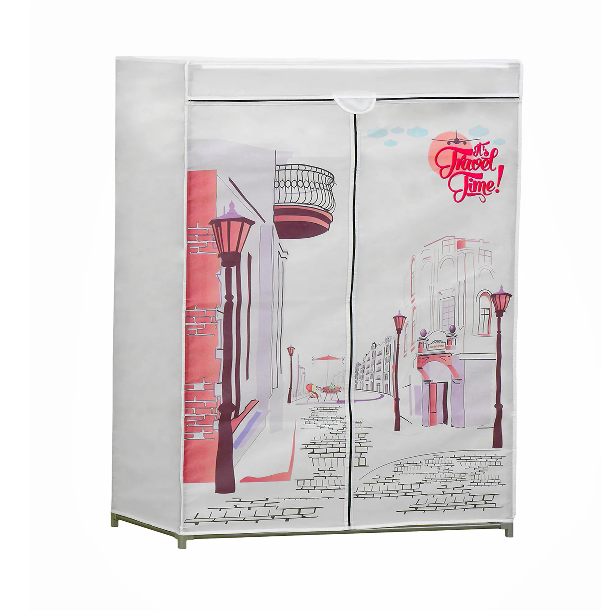 AsudeHome Bez Dolap-Classic Street-Portatif Bez Dolap-Çelik Profilli