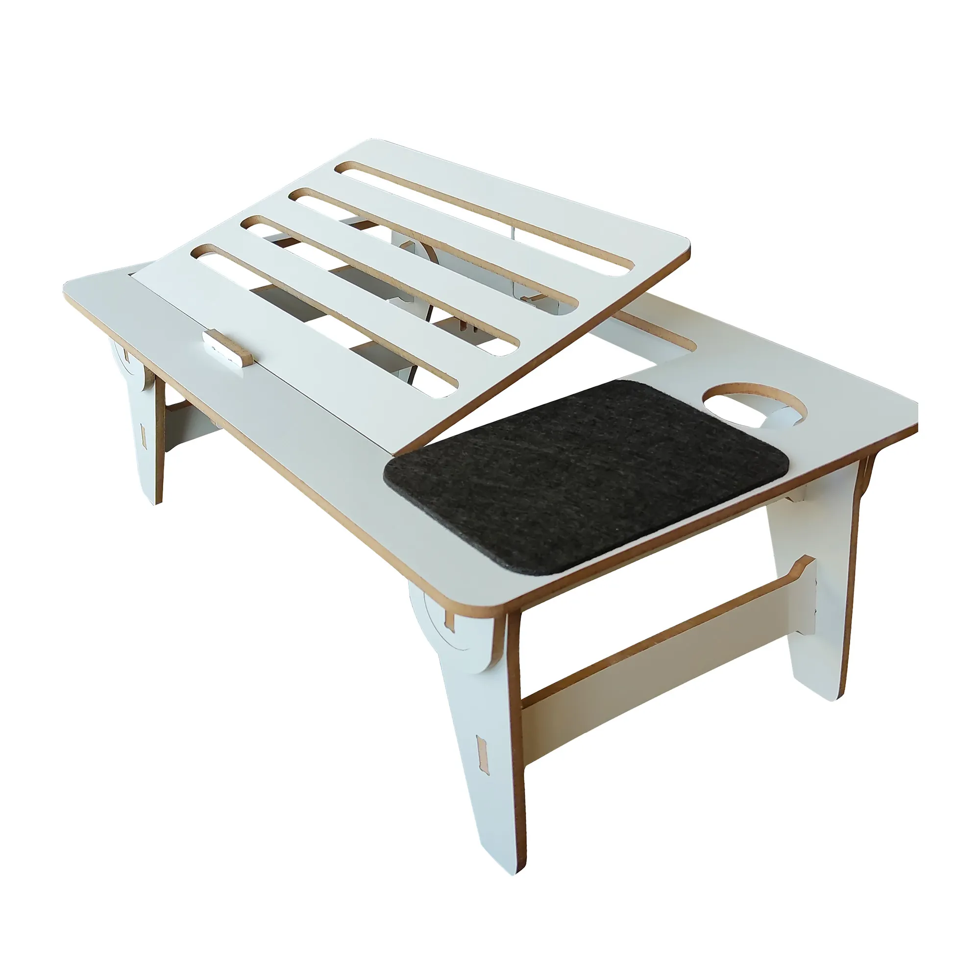 AsudeHome Laptop Standı-Rahle-Çalışma Masası-MDF