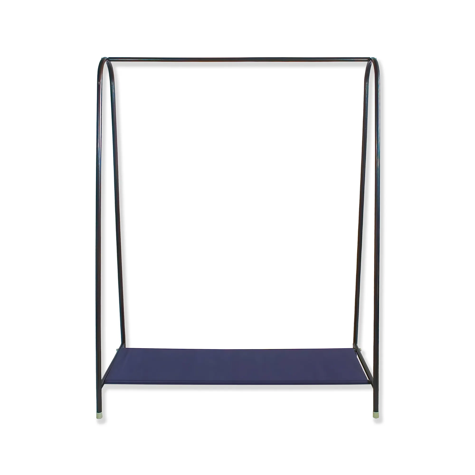 AsudeHome Ayaklı Konfeksiyon Askısı-Metal Elbise Askılığı-Portmanto-Siyah