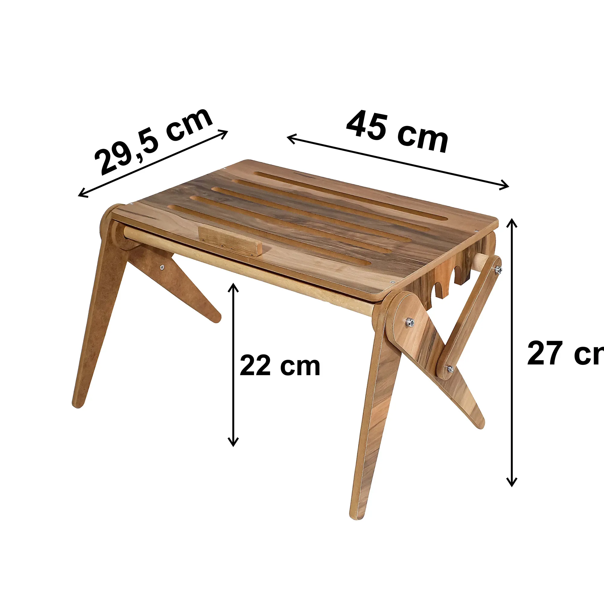 AsudeHome Ahşap Laptop Standı-Rahle-Çalışma Masası-Sedir