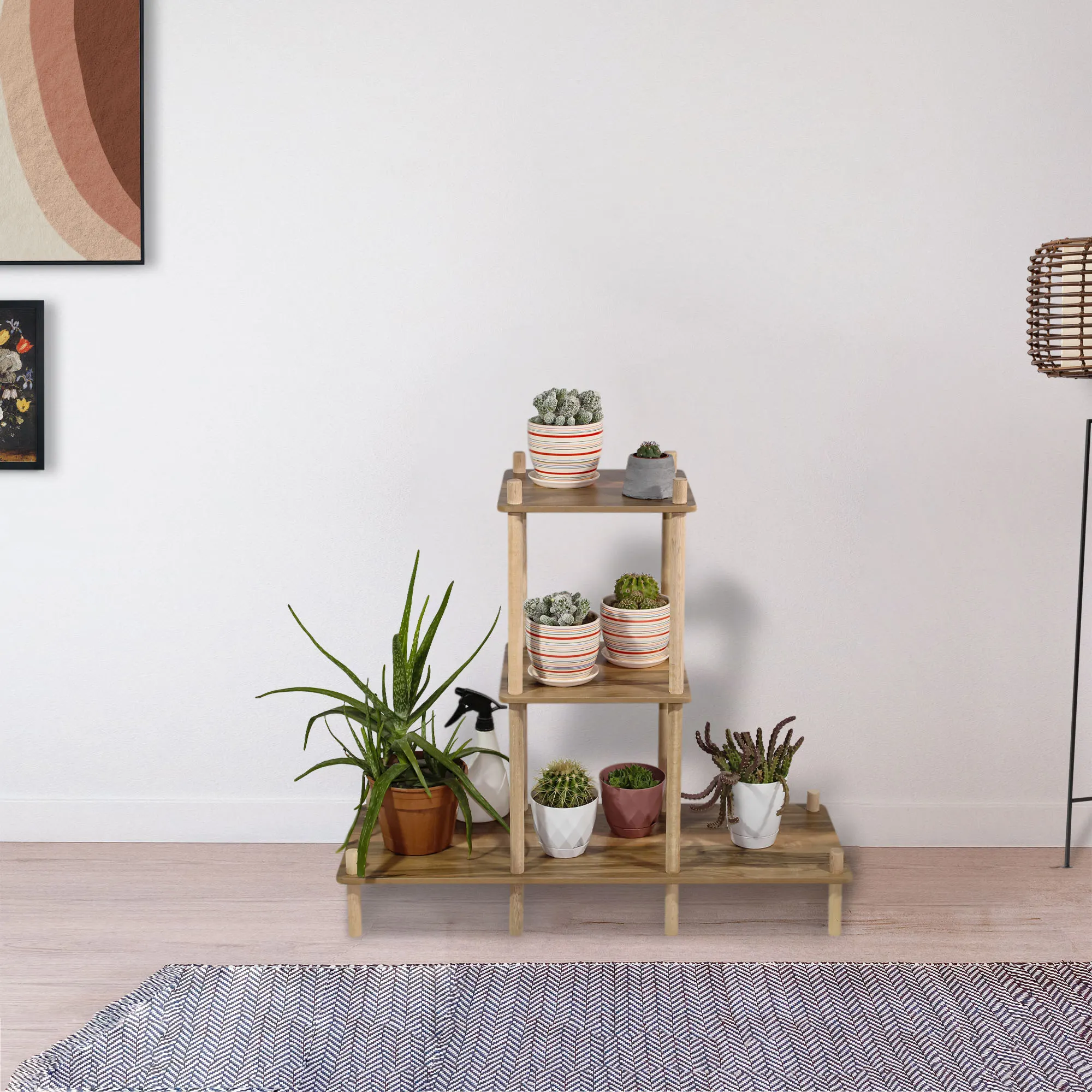 AsudeHome 10 Adet Toptan Çiçeklik, Saksılık, Çiçek Standı, Dekoratif Saksı-No2