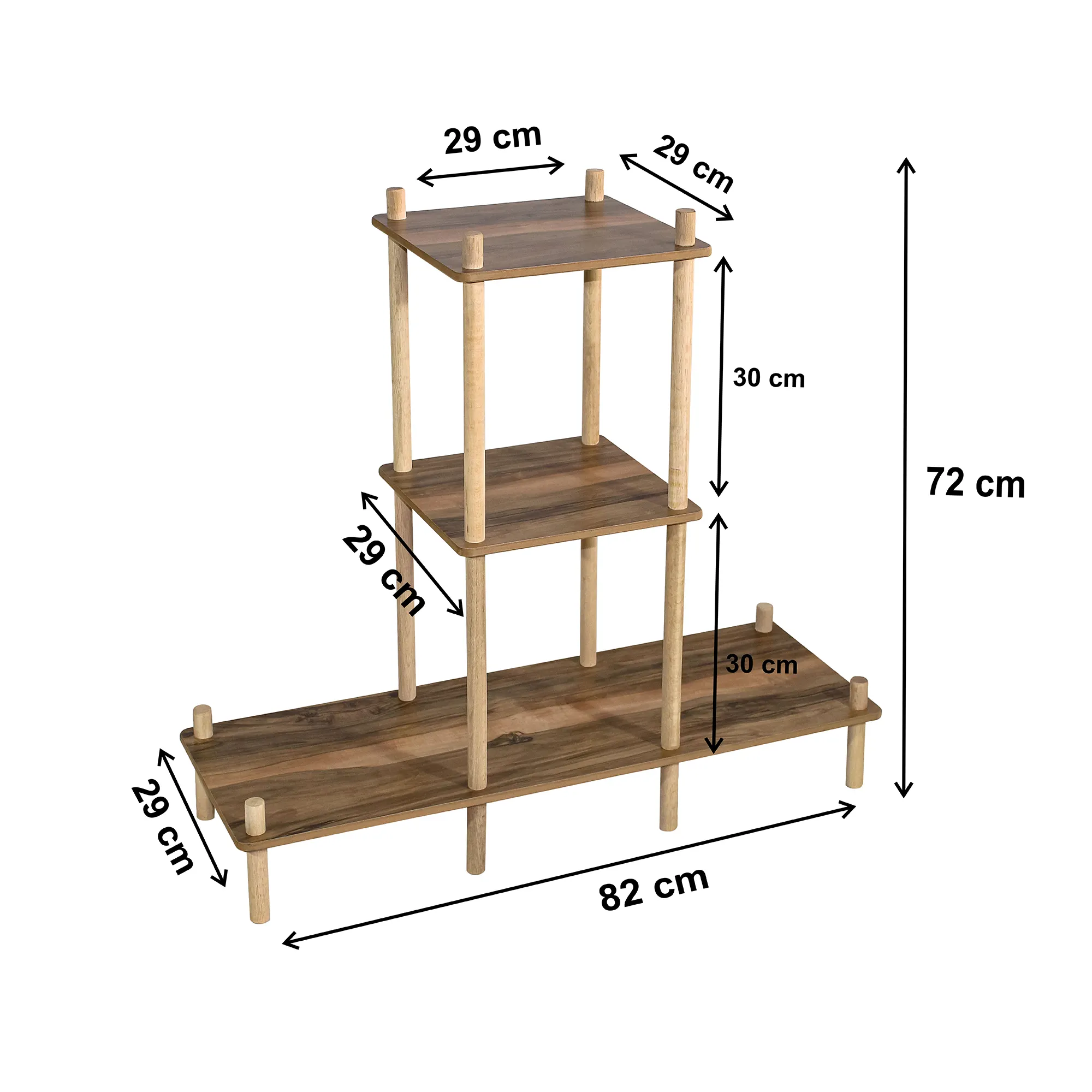 AsudeHome Çiçeklik, Saksılık, Çiçek Standı, Dekoratif Saksı-No2