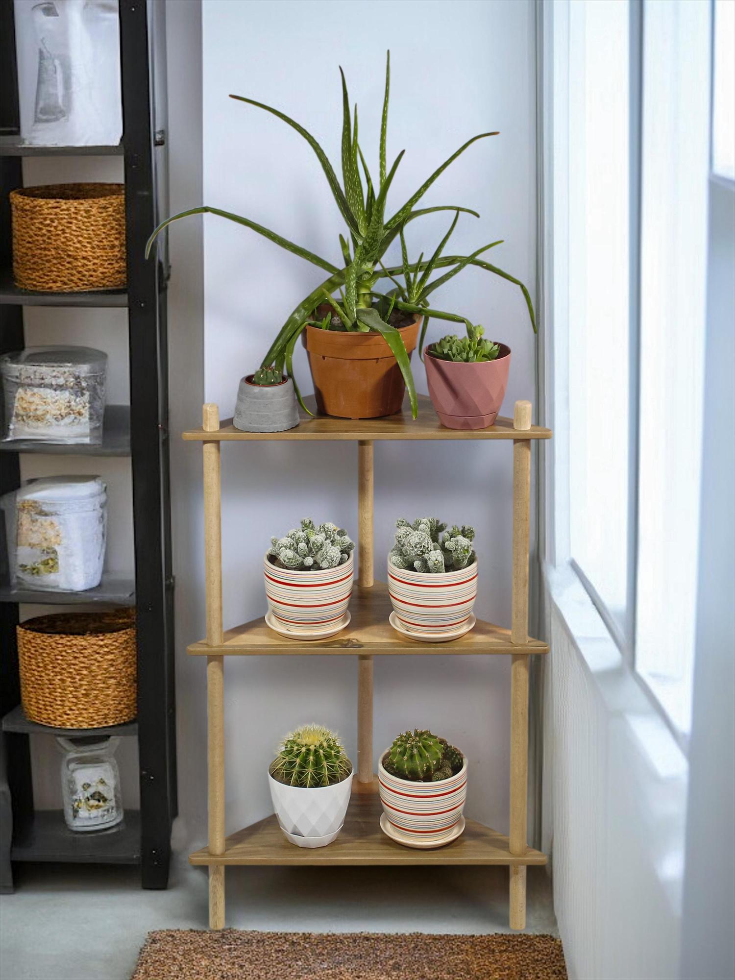 AsudeHome Çiçeklik, Saksılık, Çiçek Standı, Dekoratif Saksı-No4