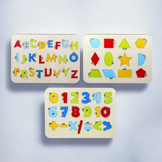Eğitici Oyuncak, Eğitici Öğretici Set, Puzzle
