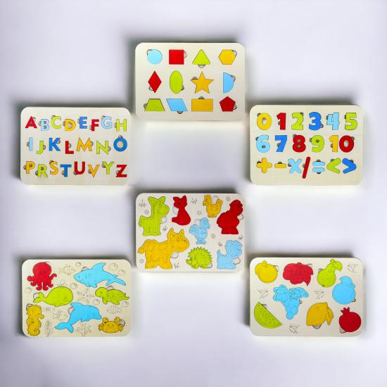 Eğitici Oyuncak, Eğitici Öğretici Set, Puzzle