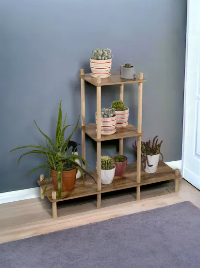 Çiçeklik, Saksılık, Çiçek Standı, Dekoratif Saksı