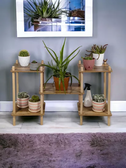 Çiçeklik, Saksılık, Çiçek Standı, Dekoratif Saksı