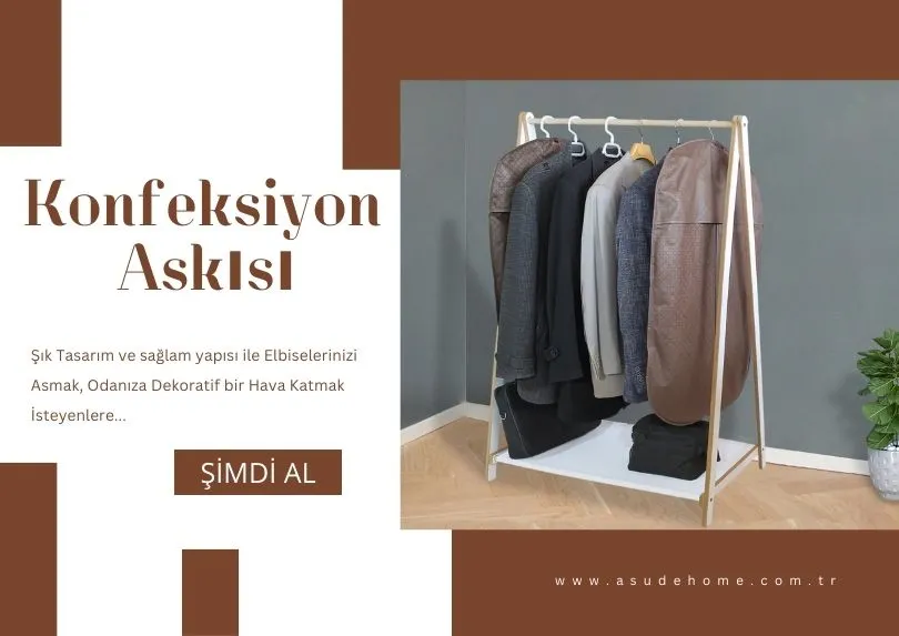 Elbise Askılığı-Konfeksiyon Askısı