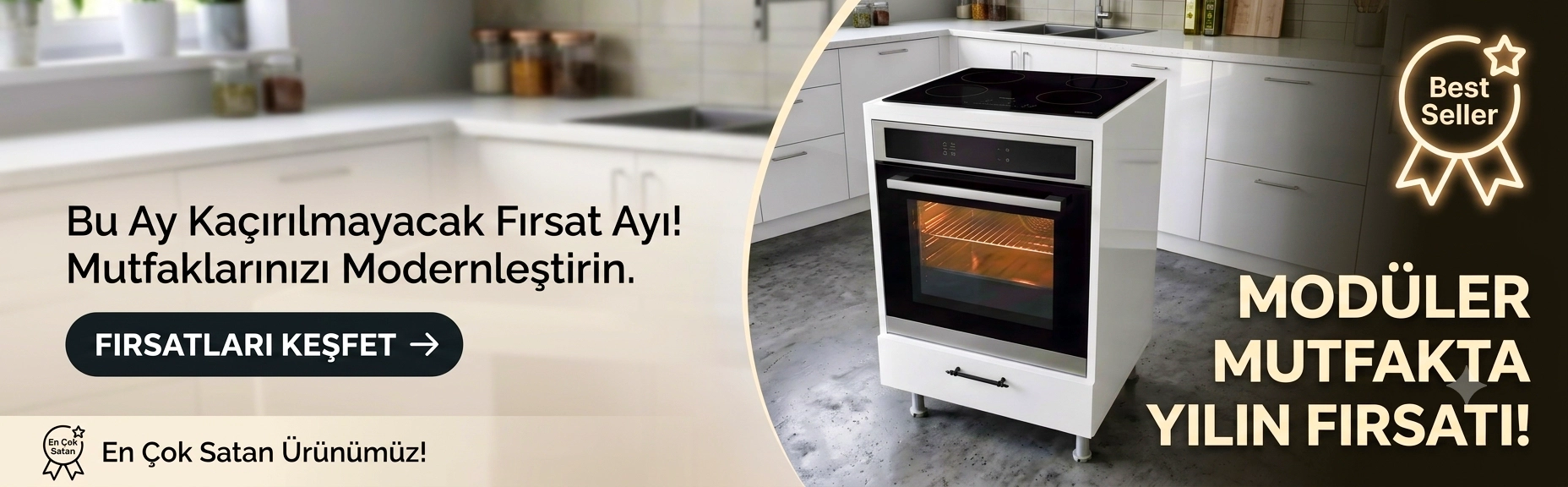 Ankastre Dolabı, Ankastre Fırın Ocak Modülü